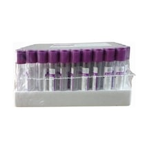 Vakumlu K3 Edtalı Tüp 3 Ml Mor Kapak 100'lü Paket