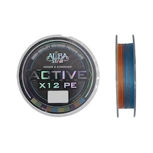 Albastar Active 12x 0.21mm 150m Multicolor 12 Örgü İp Misina 12.2kg Çeker