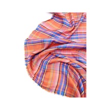 Kırmızı Sarı Mavi Hafif Parlak İnce Viskon Karışımlı Vual Kumaş Gömleklik & Elbiselik 150x280cm-12797 Kırmızı,sarı,mavi