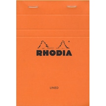 Rhodia Basic A6 Çizgili 80 Sayfa Turuncu Kapak Bloknot Rb13600