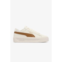 Puma Smash V3 Kadın Platform Krem Sneaker 39075812 Bej