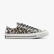 Converse Chuck 70 Glow In The Dark Leopard Print Kadın Krem Sneakera15033c