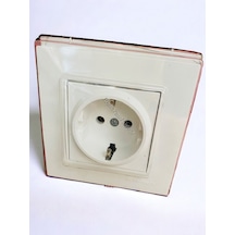 Topraklı Priz, Tekli Priz, Duvar , İçin Priz