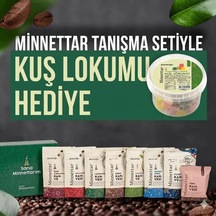 Şekeroğlu Minnettar Tanışma Seti 8 Farklı Lezzet + Hediye Kutusu + Hediye Kuş Lokumu 180 Gr