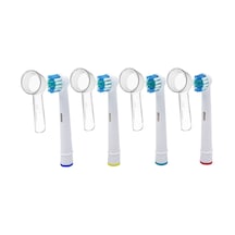 4 Takım Fırça Başlıkları-yedek Fırça Başlıkları Elektrikli Diş Fırçası Oral Bb Raun Smartseries Trizone Advance Power P