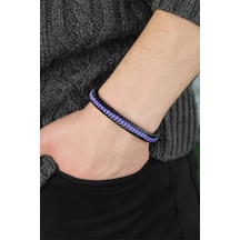 Mor Deri Erkek Bileklik - Tj-eb2739-ks Diğer