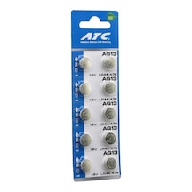 Düğme Pil - 10'lu Kart Paket - 1.5v - Alkalin 1 Adet