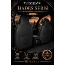 Honda Civic Fd6 Kasa 2006-2011 Uyumlu Hades Serisi Keten Koltuk Kılıfı Siyah Kırmızı