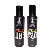 Cobeco Body Lube & Body Massage Oil Su Bazlı 100ml Ve Vücut Masaj Yağı Set 100ml