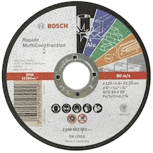 Bosch 125x1.6 mm Rapido MultiConstruction - 2608602383
