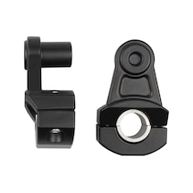 Suntek Motosiklet Gidonu Yükseltici Uzantıları Motosiklet Siyahı Için Montaj Adaptörü Kiti