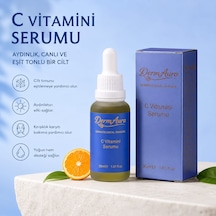 Dermaura C Vitamini Yüz Serumu 30ml Aydınlatıcı Leke Karşıtı Ve Nemlendirici Cilt Bakım Serumu