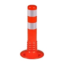 Şerit Ayırıcı Delinatör 45 Cm-Turuncu-Beyaz