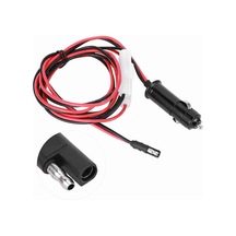 Moveevo Motorola Gm3188/gm3688/gm1280 İçin 12v Araç Radyo Güç Kablosu - Sigara Çakmak Adaptörü, 1.5m Uzunluk, Dayanıklı Abs + Tel Telli
