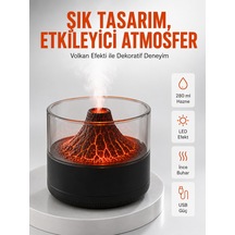 Su Hazneli Led Işıklı Aromaterapi Difüzörü - Lisinya