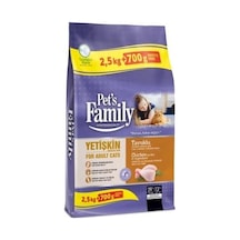 Yetişkin Kedi Maması Tavuklu 2500+700g 1 Adet