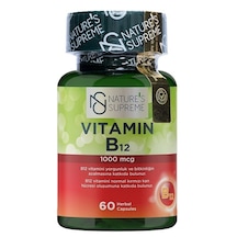 Natures Supreme Vitamin B12 1000 Mcg 60 Kapsül Aromasiz