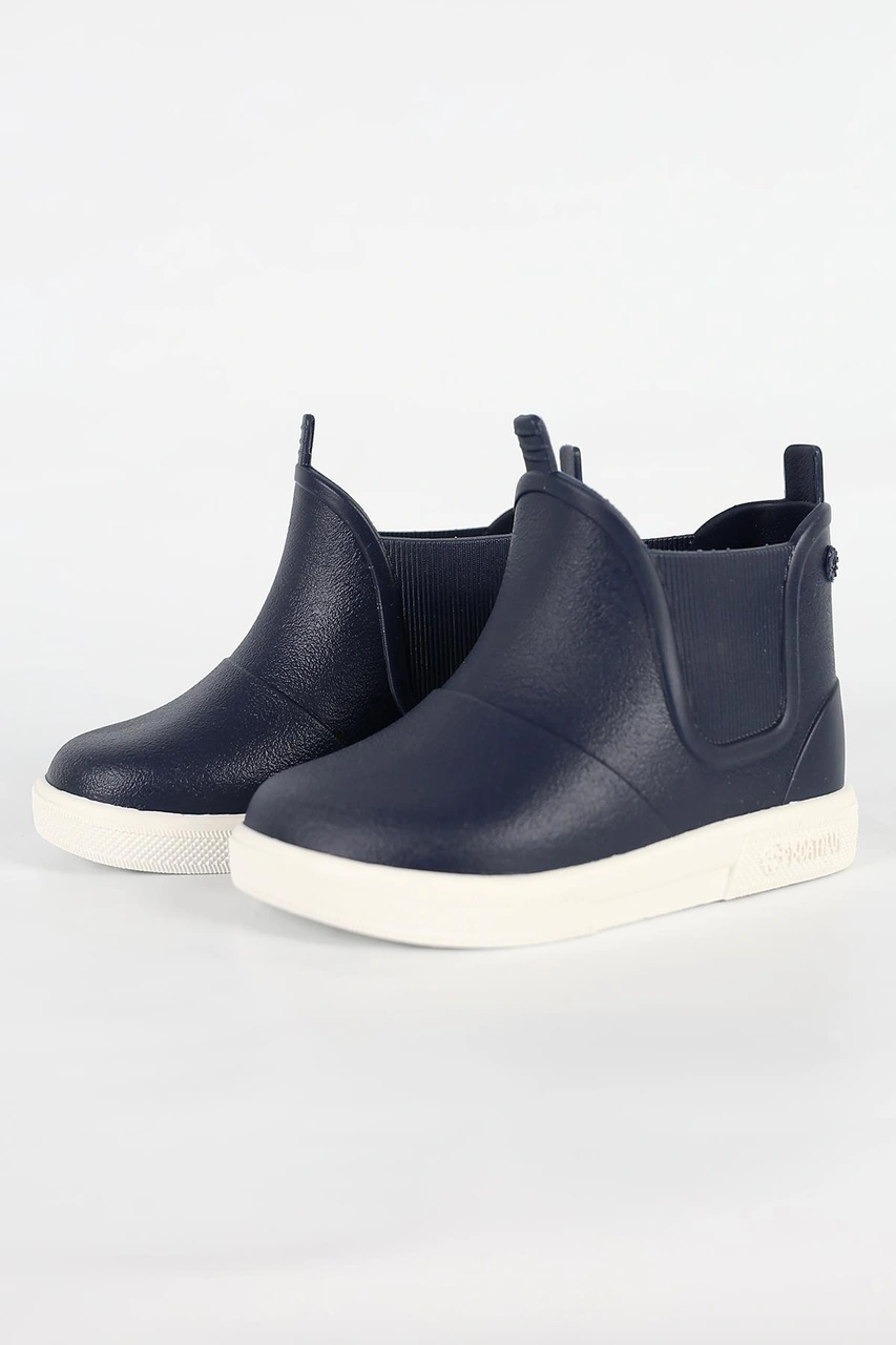Boatilus Baby Beatly-b Erkek Çocuk Navy/white Yağmur Çizmesi Lacivert - Beyaz