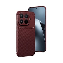 Xiaomi Mi 17t Pro Uyumlu Auto Focus Karbon Kapak - Bordo Çok Renkli