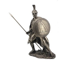 Veronese Koleksiyon Spartan Leonidas Savaşçı Figürü 33cm