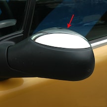 Peugeot 206 Krom Ayna Kapağı Tk 1998 Üzeri Paslanmaz Çelik N11.881