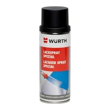 Würth 650°C Isıya Dayanıklı Mat Siyah Boya 400Ml. Made In German