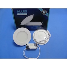 3 WATT SIVA ALTI YUVARLAK LED PANEL GÜNIŞIĞI 10 ADET