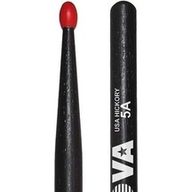 Vic Firth N5anb Nova 5a Nylon Black Baget Ekonomik Seri - Siyah - Kırmızı Naylon Uç