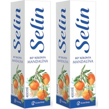 Selin Mandalina Kolonyası Pet Şişe 2 x 400 ML