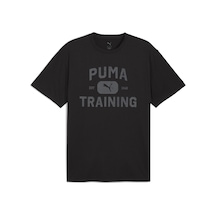 Puma 526568-51 M Graphics Traın Logo Rlxd Tee Tişört Erkek T-shirt SIYAH