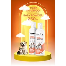 Kedi Ve Köpekler İçin Bebek Pudralı Şampuan 250 Ml X2 Adet
