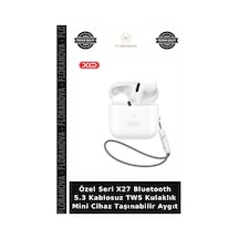 Özel Seri X27 Bluetooth 5.3 Kablosuz Tws Kulaklık Mini Cihaz Taşınabilir Aygıt