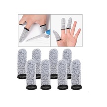 8 Adet Yeniden Kullanılabilir Parmak Karyolası Kesilmeye Dayanıklı Parmak Ucu Kollu Kapakları Kapakları