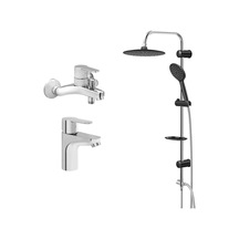 Artema Valtemo Tepe Duş Takımı Vs-5280 + Artema Win S Banyo Batarya Seti