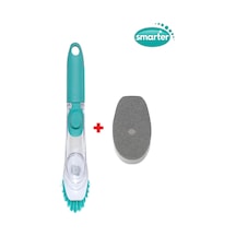 Smarter Deterjan Hazneli Bulaşık Fırçası + Yedek Sünger