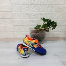 Mpone 1368 Mavi-turuncu Erkek Çocuk Halısaha Futbol Ayakkabı 001