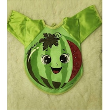 Mama Önlüğü - Karpuz Desenli Kollu