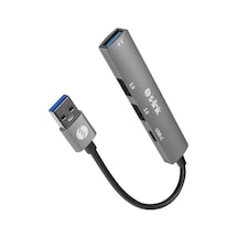 S-lınk Sw-u322 Usb3.0 To 2xusb 2.0 1xusb 3.0 1xtype-c Metal Usb Hub 1923 Çok Renkli