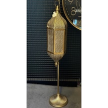 Zmr-16009 110 Cm Dekoratif Metal Duvar Objesi Şık Ev Aksesuarı Minimal Geometrik