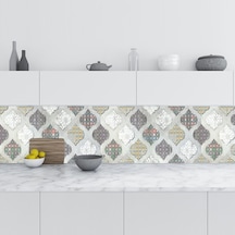 Mutfak Tezgah Arası Folyo Fayans Kaplama Folyosu Renkli Design Se