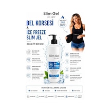 Ice Freeze , Toparlayıcı Jel 250 Ml Ve Termal Bel Korsesi 2'li Set Toparlayıcı Ve Sıkılaştırıcı Bakı