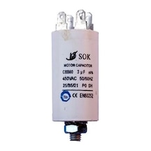 E0000289 Bulaşık Makine Techsun 450v. 3uf Kondansatör