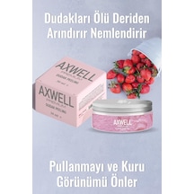 Axwell Premium Çilek Aromalı Dudak Bakım Peelingi 30 ML