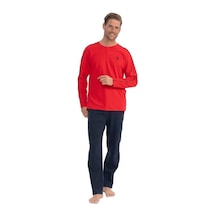 U.s Polo 18836 Patlı Pijama Takımı 001