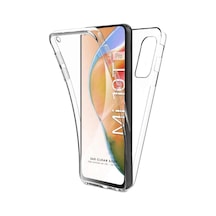 Xiaomi Mi 10t Pro 360 Kılıf Şeffaf Ön Arka Korumalı Silikon Kmp İle Uyumlu