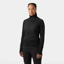 Helly Hansen Versalite Hybrid Fleece Jacket Kadın Polar Ceket Mont Hha.63371.hha.990 Siyah