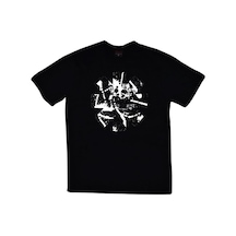 Red Hot Chili Peppers Baskılı Unisex %100 Pamuk Siyah T-shirt SIYAH