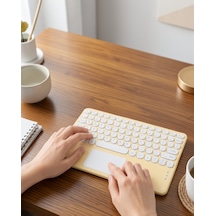 Bluetooth Klavye Kompakt Taşınabilir Xuczzztouchpad-2-1