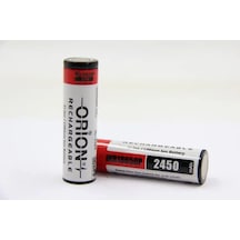 Orion Inr18650p ,3.7v/2450mah Şarjlı Pil