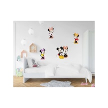 Minie Ve Mickey Mouse Duvar Sticker 50x70 Cm